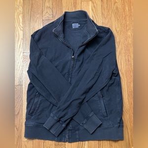 Faherty Stretch Terry Tanker Jacket - Navy - Large